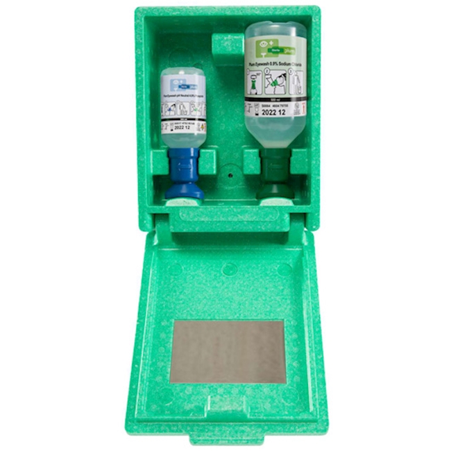 Eye-Emergency Station in wallbox